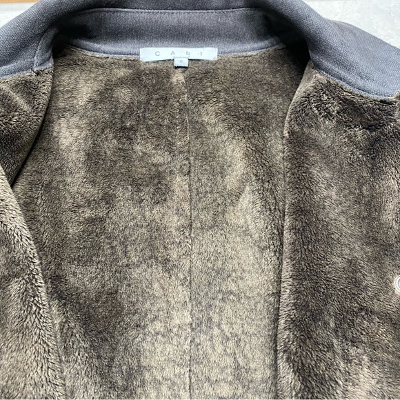 CAbi Micro Suede Sherling Jacket .